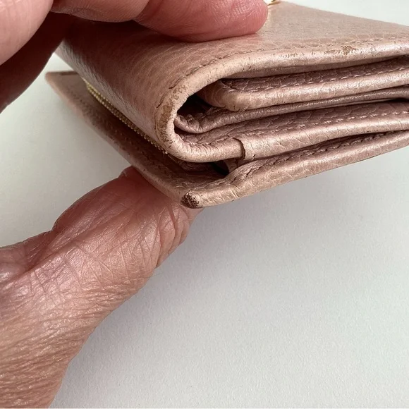 Authentic Gucci GG marmot tri fold compact wallet - Picture 5 of 12